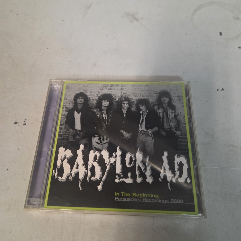 Babylon A.D. In The Beginning Persuaders Recordings 8688 CD Double Rock 2006